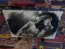 Mick Jagger Rolling Stones Sketch Art Portrait on Slate 12x8