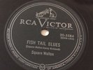 SQUARE WALTON - FISH TAIL BLUES/BAD HANGOVER - 10