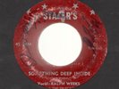 RALPH WEEKS & THE TELECASTERS Something Deep Inside panama latin soul 45 HEAR