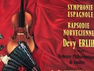 FRENCH DEVY ERLIH/ D-E INGHELBRECHT PLAYS EDOUARD LALO LP ON DUCRETET