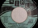 CLARENCE THOMPSON:-Express Yourself WIRL Barbados pressed