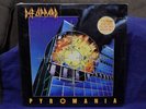 DEF LEPPARD VERY RARE SEALED LP PYROMANIA 1983 USA 1ST PRESS W/HYPE STICKER OOP