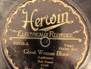 Herwin 93018 George Carter GHOST WOMAN BLUES  78 rpm  1929  V++