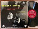 MISCHA ELMAN Beethoven Concerto Violin & Orchestra SOLTI LONDON LL1257 U.K. LP