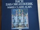 Johannes Sebastian Bach Das Orgelwerk Marie-Claire Alain Box mit 24 LP's