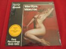 MARILYN MONROE Rare Recordings 1948-1962 SEALED LIMITED EDITION Picture Disc