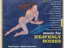 MUSIC FOR HEAVENLY BODIES Rare 1958 Space Exotica Cheesecake Omega SEALED