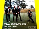 THE BEATLES (45 RPM-ITALY) QMSP 16377 - EIGHT DAYS A WEEK (RARE TOP-COVER)