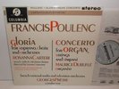 SAX 2445 Poulenc Gloria / Concerto For Organ French Nat Radio Orch Pretre B/S