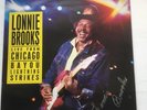 Lonnie Brooks - Live From Chicago - Signed Blues Vinyl LP - Alligator 1988