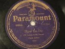 BLUES CHARLIE JACKSON Shave Em Dry / Coffee Pot Blues PARAMOUNT 12264
