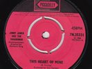 JIMMY JAMES & VAGABONDS This Heart Of Mine RARE UK 45 northern soul mod LISTEN