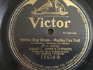 YELLOW DOG BLUES WC Handy Joseph c Smith VICTOR 1920's VICTROLA 78 rpm record