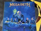 Megadeth Rust In Peace 1st Press 1990 ORG Vinyl LP + Insert Rare Greek Mustaine