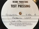 BLONDIE- Parallel Lines 1978 Original LP TEST PRESSING  Chrysalis CHR-1192