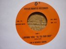 funk the 6 degree south loving you is too far out fryer mantis re 45
