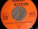 1966 WI Garage Rock 45 - THE FAX 