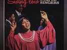 STAPLE SINGERS: Swing Low LP (Mono, inner, black / silver brackets lbl, light c