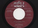 '54 R&B/DooWop 5 EMBERS Please Come Home/Love Birds GEM 224 VG/VG+ HEAR BOTH