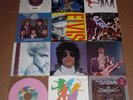 Elvis ,Beatles Nowhere Man green , Prince when doves cry colored vinyl &