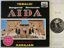 KARAJAN TEBALDI VERDI AIDA DECCA ED.1 b/s SXL 2167/69 3 LP STEREO BOX SET AS NEW
