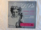 GIOCONDA DE VITO ' BRAHMS VIOLIN CONCERTO , OP 77' HMV 1ST PRESS