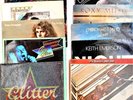 Peter Frampton, Gary Glitter, Emerson Lake & Palmer, Roxy Music....- 12 albums