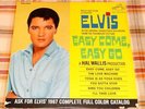 ELVIS PRESLEY Easy Come Easy Go Love Machine 45 Picture Sleeve RCA EPA-4387