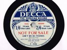 AL BOWLLY ROY FOX AND HIS BAND SAMPLE 78 - CAN'T WE BE FRIENDS - LADY PLAY - EX