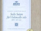 Pierre FOURNIER Suite Violoncello Solo J.S. BACH BoxSet 3 LP Stereo ARCHIV Mint