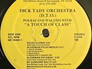 DICK TADY ORCHESTRA A Touch of Class LP SLOVENIAN BUTTON BOX POLKA Rare VG++