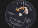 Jaye P. Morgan & Eddy Arnold – 78 rpm RCA Victor 20-6842: Do You Love Me/One; E+