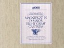 Bach - Magnificat, 8 Cantatas ED 1, Stader, Töpper, Karl Richter 5 LP Archiv Box