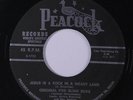 ORIGINAL FIVE BLIND BOYS: Jesus Is A Rock In A Weary Land 45 Black Gospel