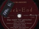 78er Dt. Tanzmusik 1931 Bernard Etté Orch. 