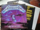 Metallica - Ride The Lightning Vinyl LP - Elektra 1984 Press - EX Condition