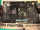 Foo Fighters London Event Poster Friday 22/6/18 Numbed to 400 Rare Sold out