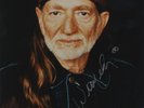 Willie Nelson ' American Country Legend ' In Person Signed Colour Photograph.
