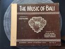 78s MUSIC OF BALI -Colin McPhee, Benjamin Britten - 1941  3 Shellac 78 rpm album