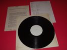 very rare IGGY POP LUST FOR LIFE bowie 1977 RCA WLP TEST PRESSING promo LETTERS