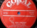 THE CRICKETS-THE NEW CRICKETS-(BUDDY HOLLY) EP-45 RPM