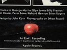 BEATLES 1970 1st Press UK Apple LP - Let It Be - RED APPLE Cover