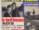 LA TULIPE NOIRE rare EP BO GERARD CALVI ALAIN DELON Pierre Perret MATCH superbe