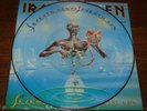 IRON MAIDEN   SEVENTH SON   UK LP PICTURE DISC WITH BANNER & ORIGINAL PVC SLEEVE