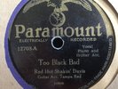 TAMPA RED & RED HOT SHAKIN' DAVIS PARAMOUNT 12703 BLUES 78 RPM V-
