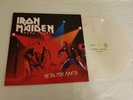 Iron Maiden - Metal For Mantis (White LP) Top Condition