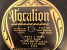Vocalio 3201 Stuff Smith Onyx Boys YOU'SE A VIPER Reefer song  78 rpm  E/EE+