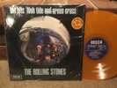 ROLLING STONES LP BIG HITS HIGH TIDE NETHERLANDS COLORED ORANG 1977 In Shrink