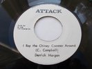 DERRICK MORGAN - I ROY THE CHINEY COMMER AROUND 7'' RARE 1976 ATTACK EXCELLENT