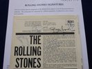 THE ROLLING STONES 1964 SIGNED E.P SLEEVE BY ALL 5 ORIGINAL MEMBERS + COA.